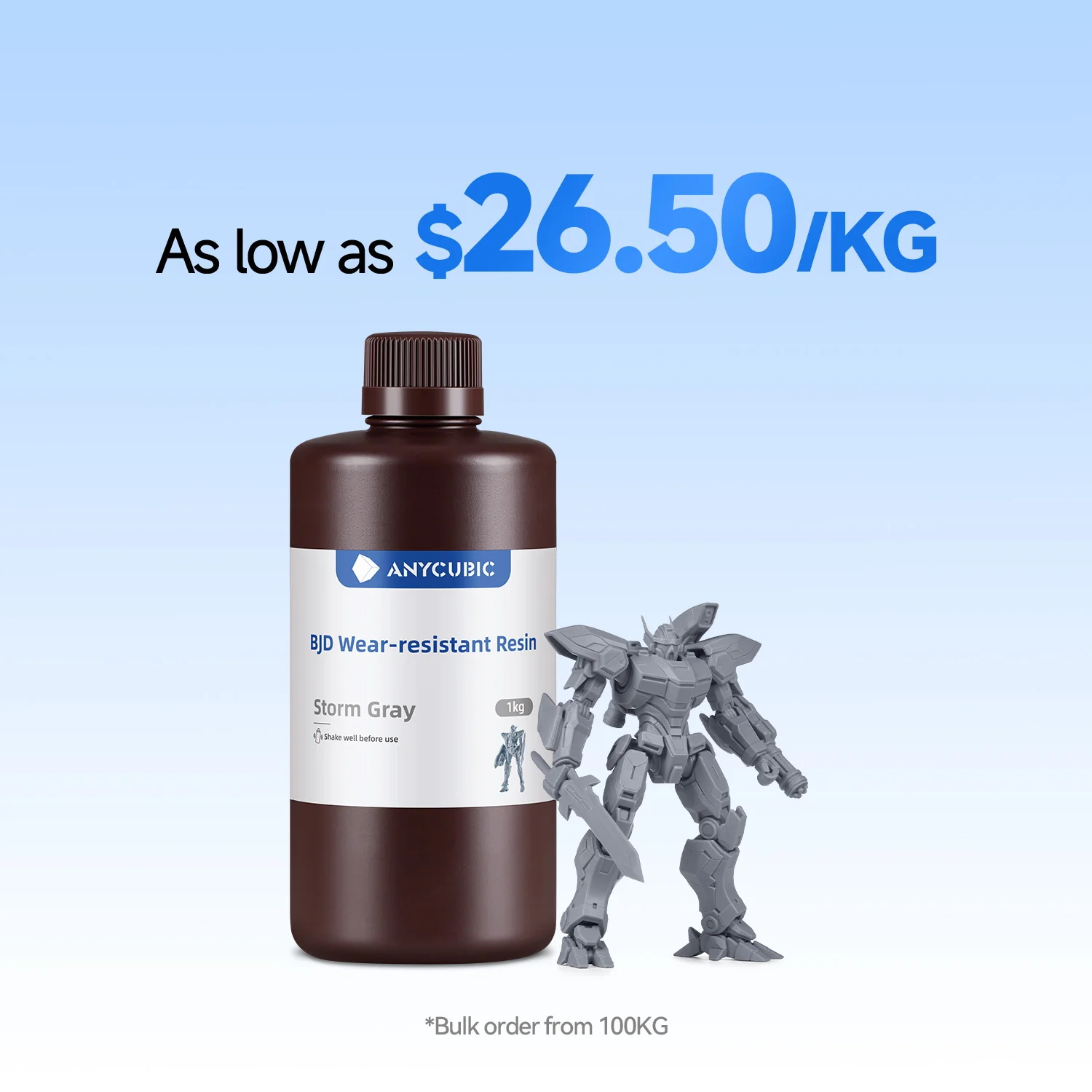 BJD Wear-Resistant Resin 10-100kg Deals