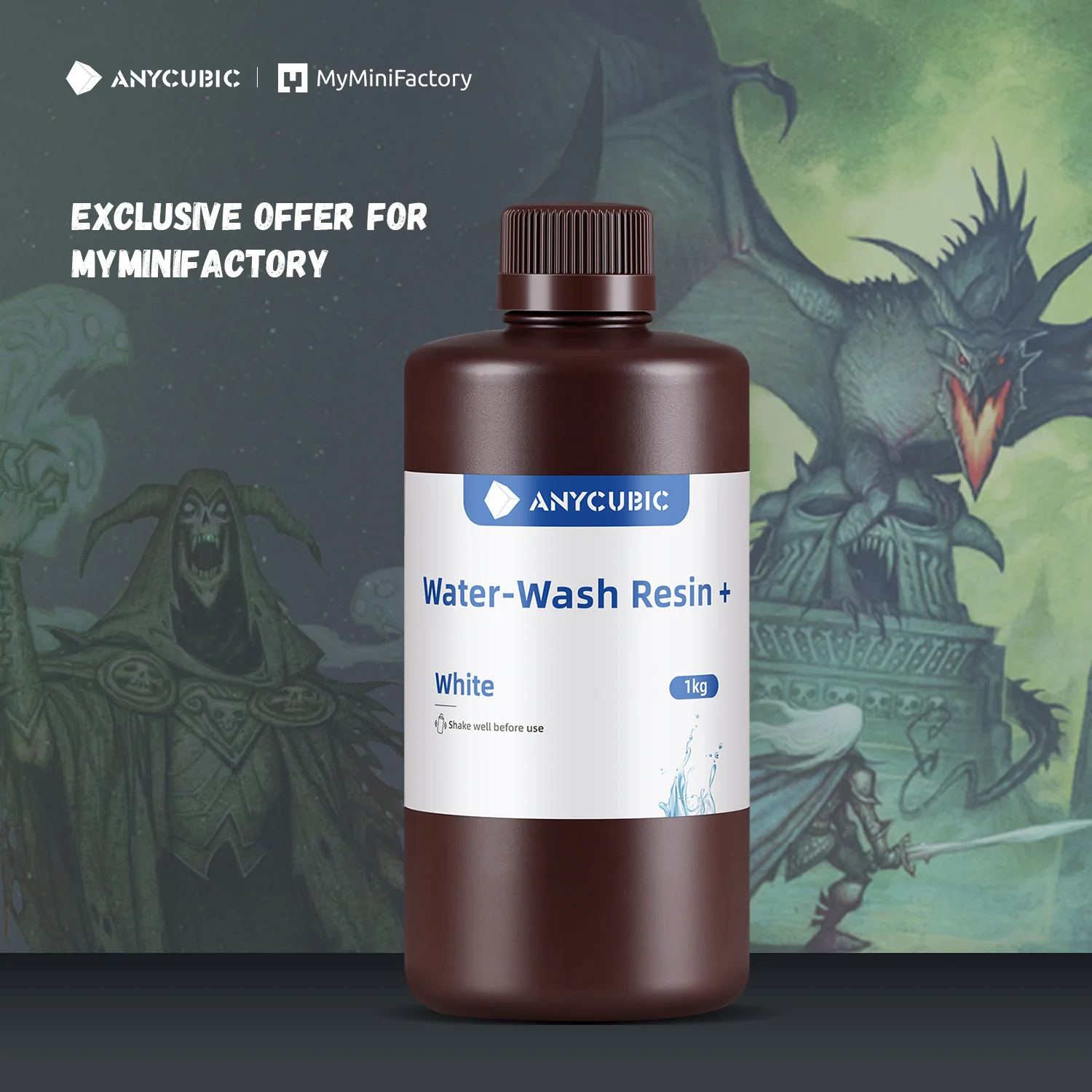 [MyMiniFactory Exclusive Offer] Water-Wash Resin+ - Image 2