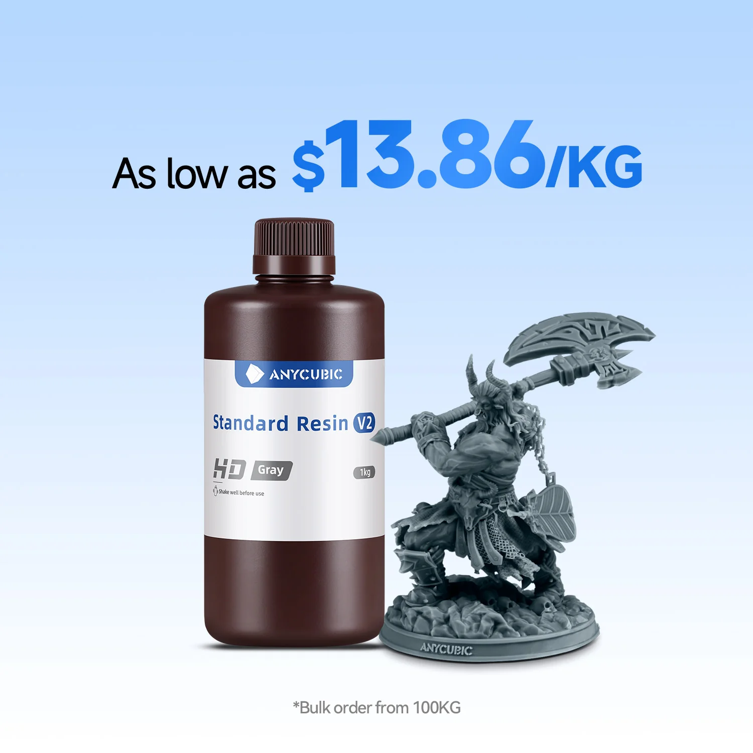 Standard Resin V2 - 10-100kg Deals